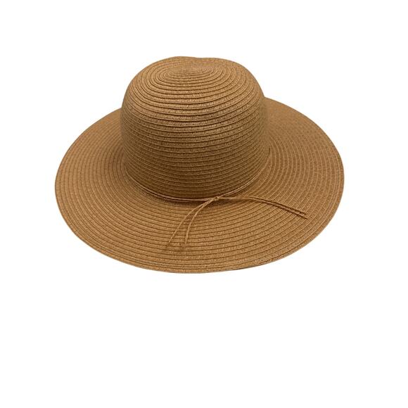 Style & Co. Basic Straw Adjustable Packable Floppy Hat - Picture 2 of 5